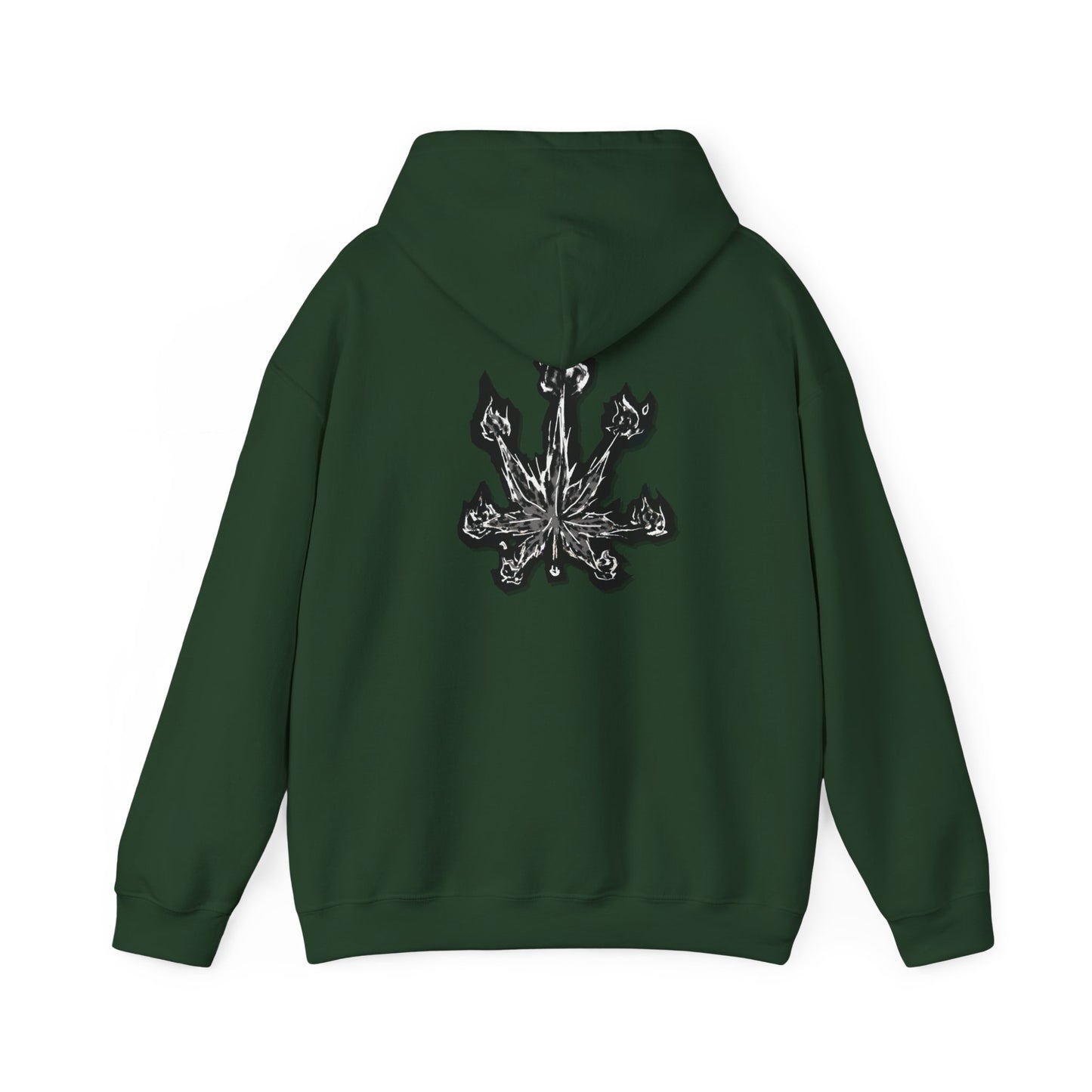 Burning Kush Hooded Sweatshirt