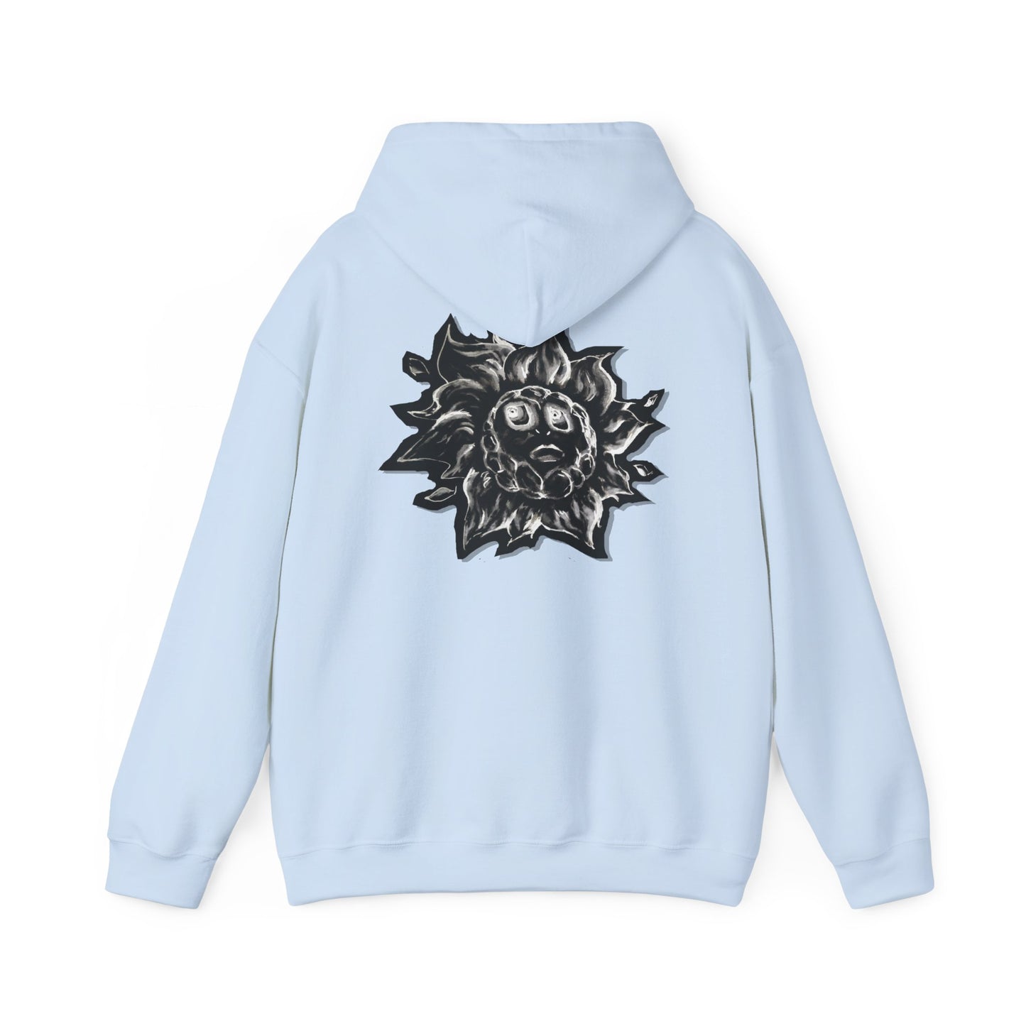 Sun Flower Basic Hooded Sweatshirt