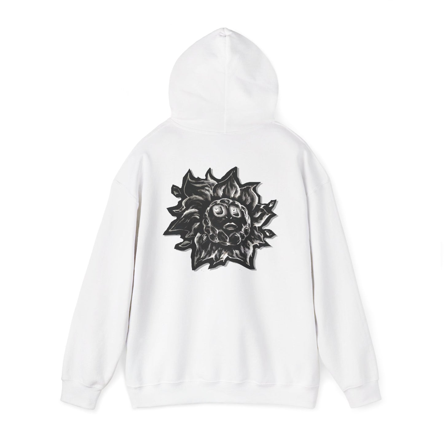 Sun Flower Basic Hooded Sweatshirt