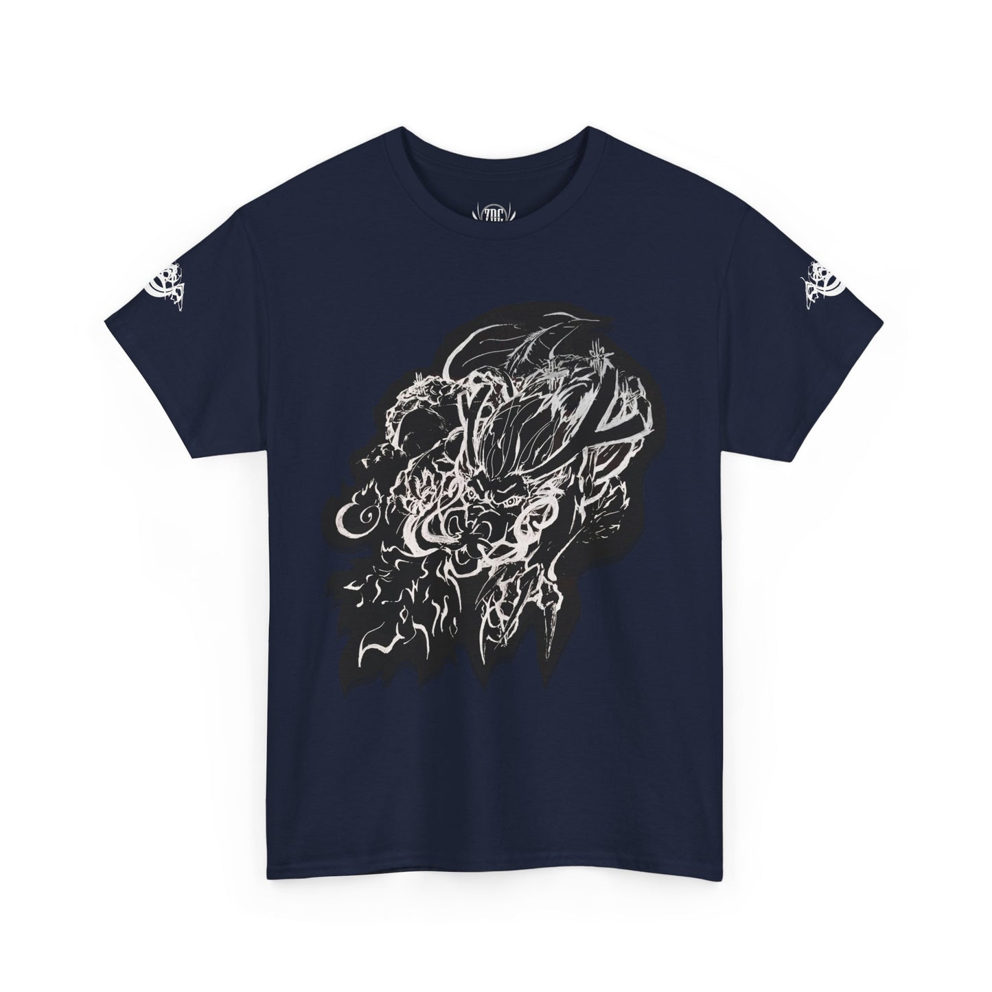 Dragon Flames Abstract Tee